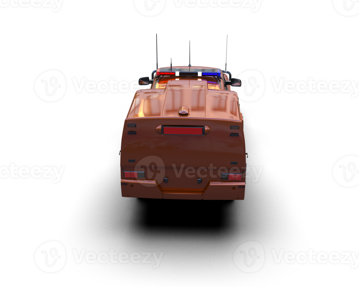 Pickup truck isolated on background. 3d rendering - illustration png
