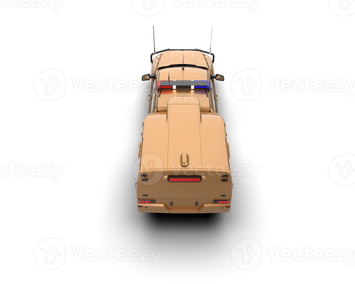 Pickup truck isolated on background. 3d rendering - illustration png