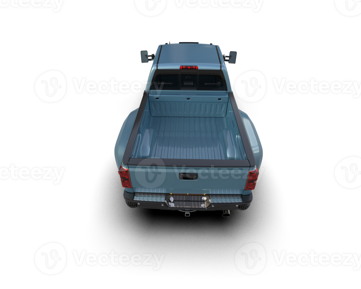 Pickup truck isolated on background. 3d rendering - illustration png