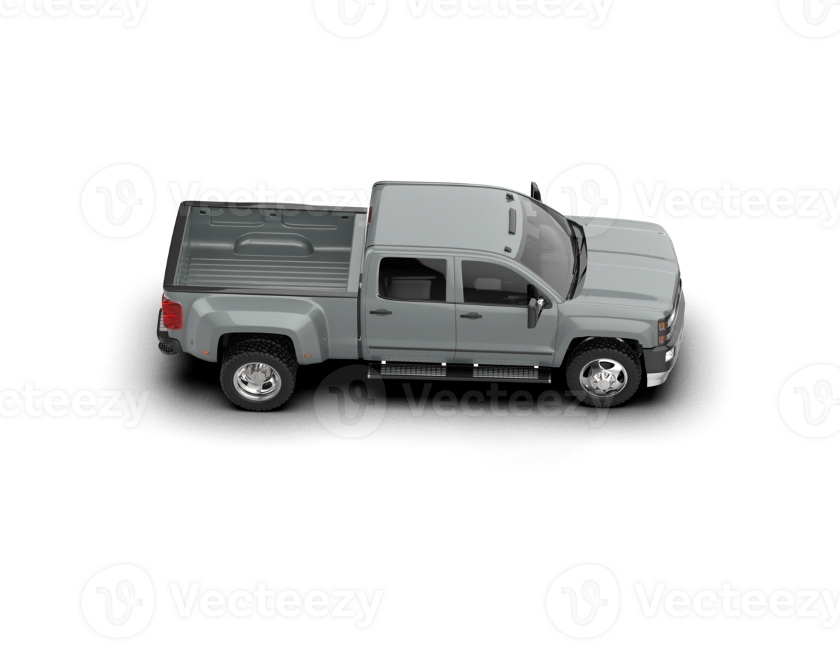 Pickup truck isolated on background. 3d rendering - illustration png