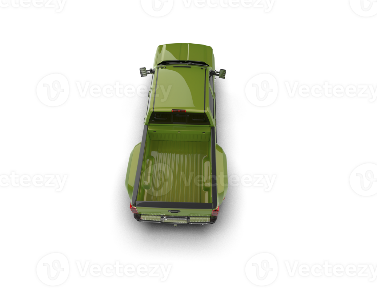 Pickup truck isolated on background. 3d rendering - illustration png