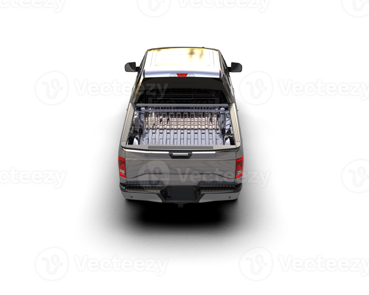 Pickup truck isolated on background. 3d rendering - illustration png