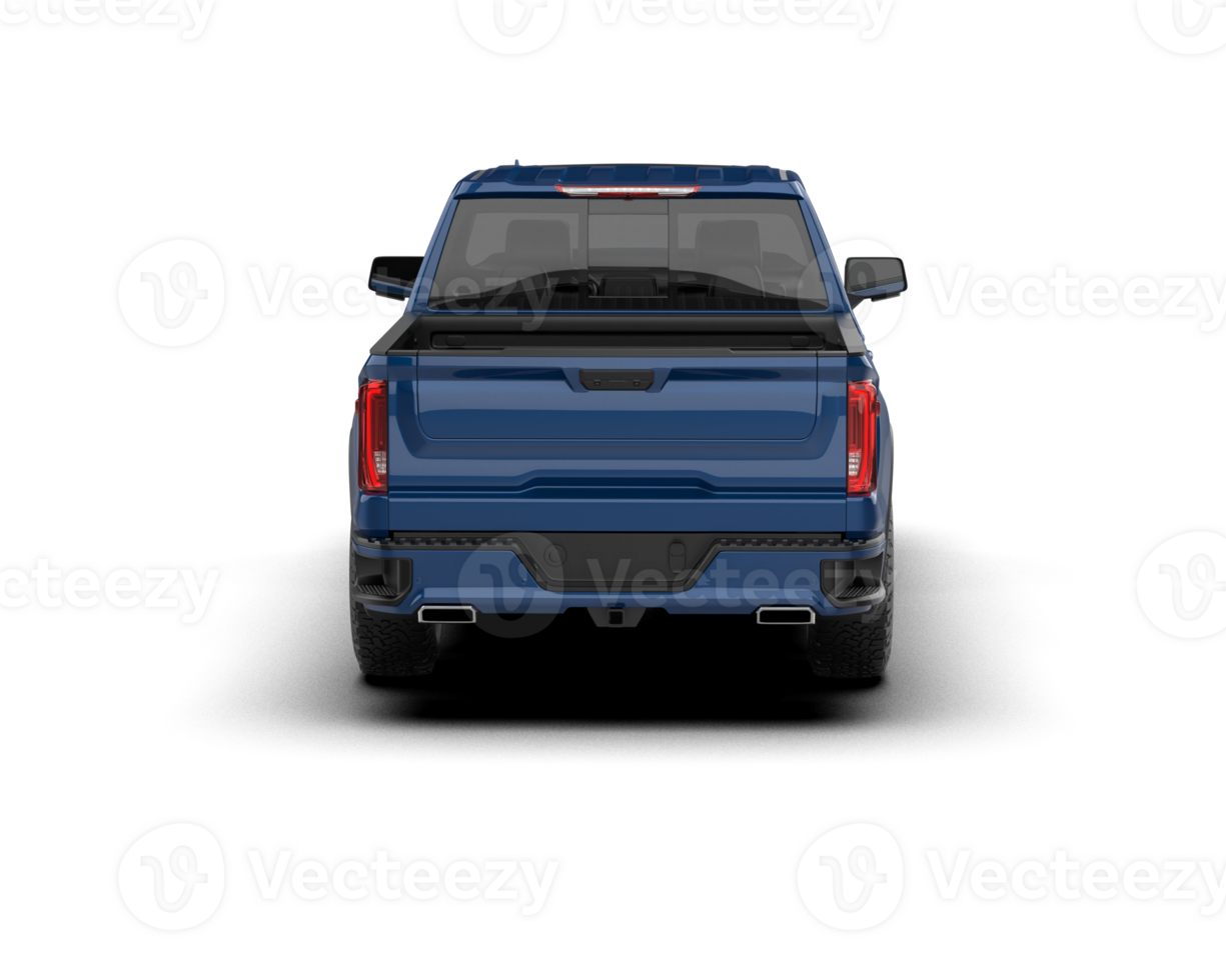 Pickup truck isolated on background. 3d rendering - illustration png