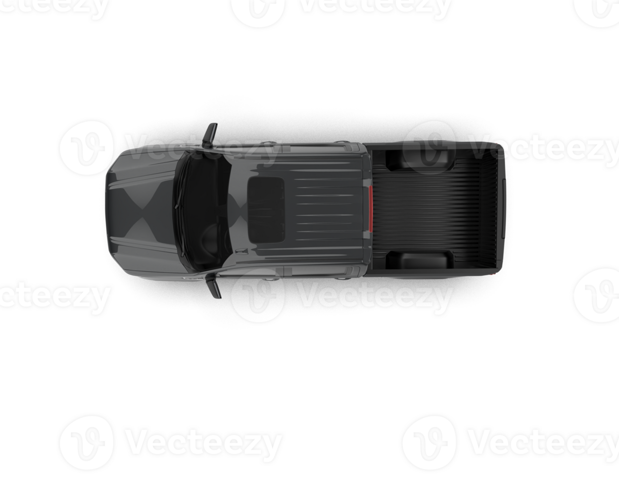 Pickup truck isolated on background. 3d rendering - illustration png