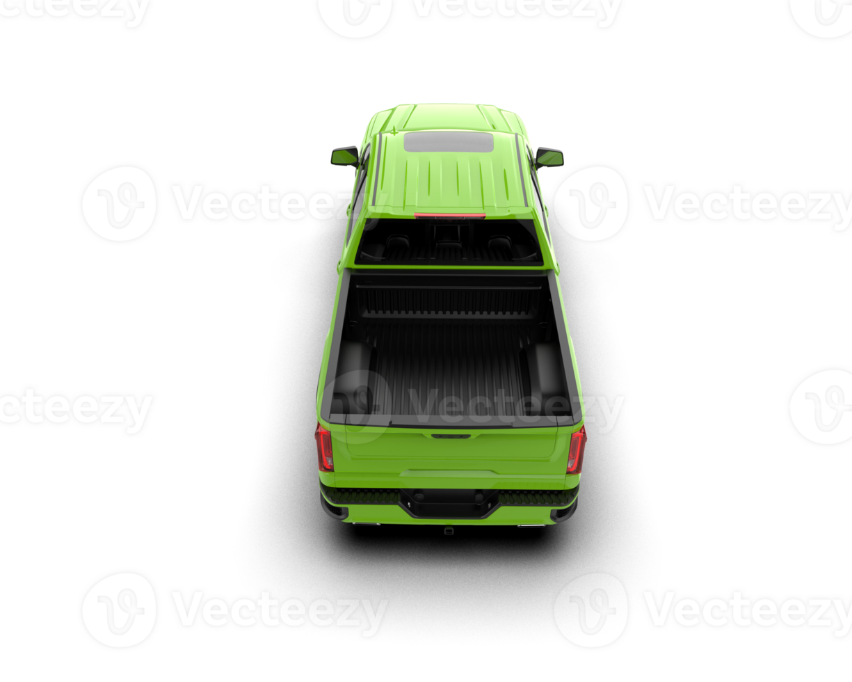 Pickup truck isolated on background. 3d rendering - illustration png