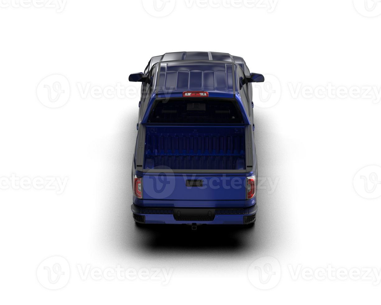 Pickup truck isolated on background. 3d rendering - illustration png