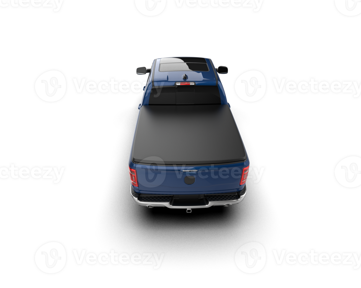 Pickup truck isolated on background. 3d rendering - illustration png