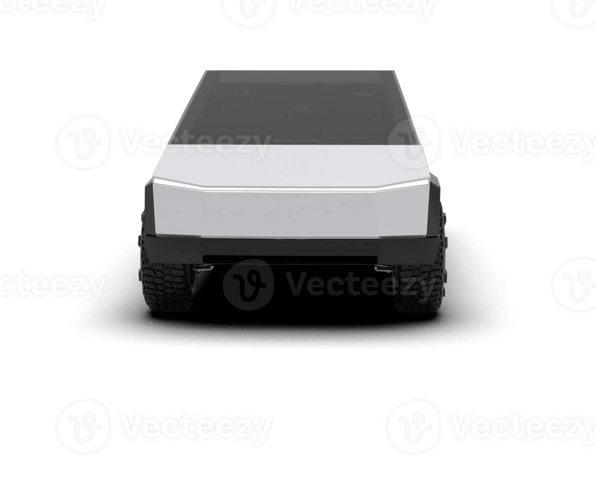 Pickup truck isolated on background. 3d rendering - illustration png