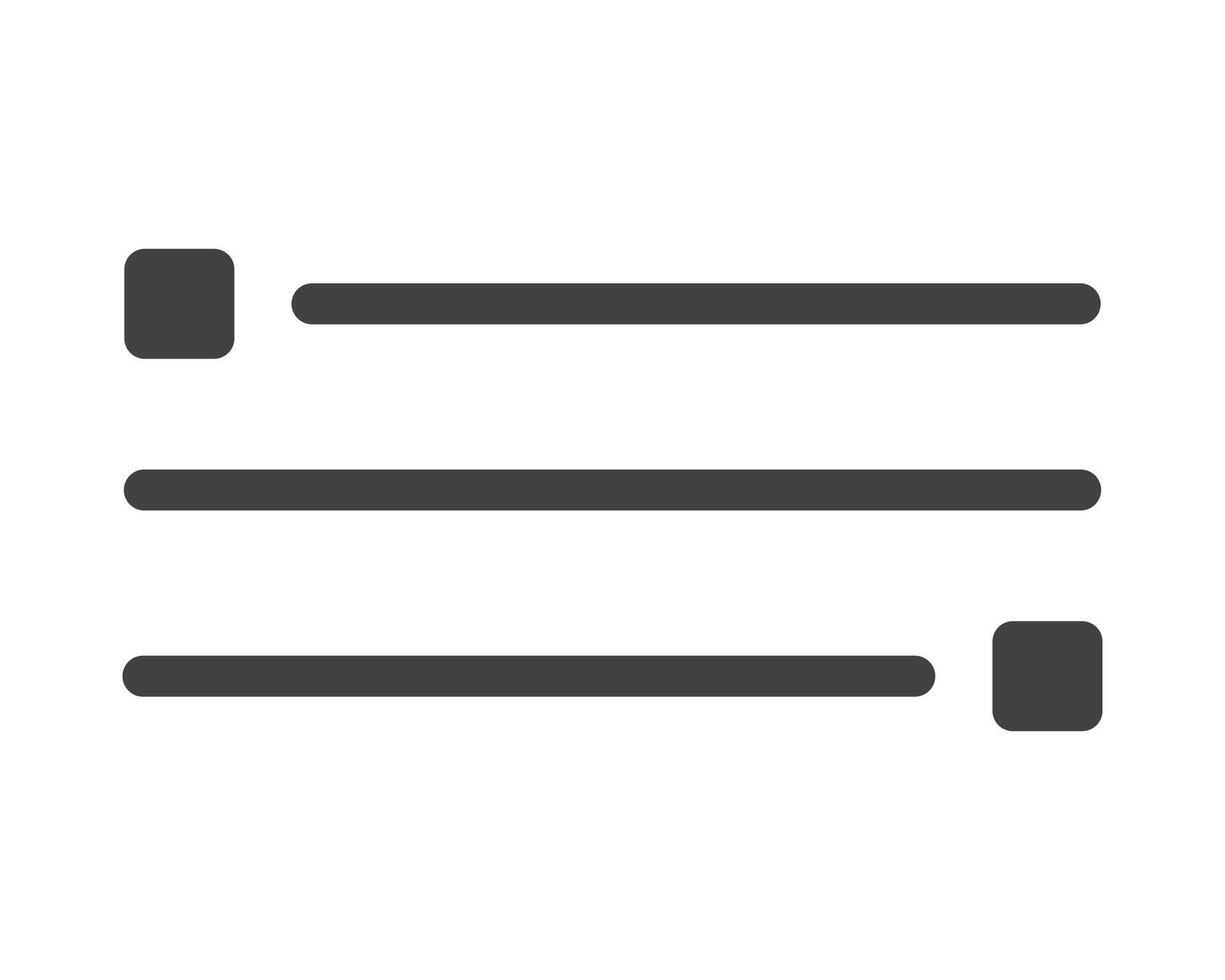 Hamburger menu icon, buttons for website, UI navigation, mobile app, presentation. design elements and user Interface icons. vector