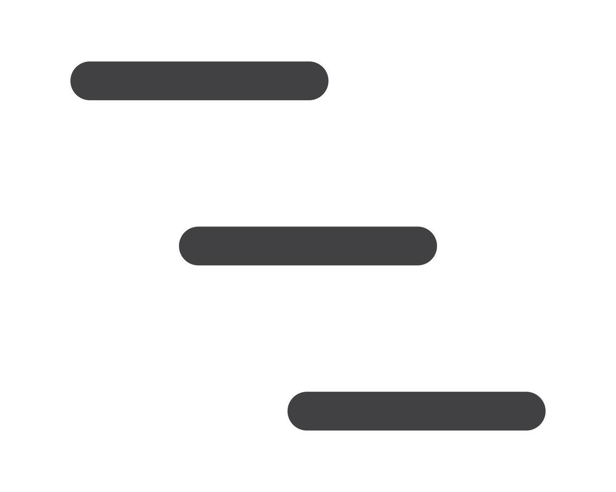 Hamburger menu icon, buttons for website, UI navigation, mobile app, presentation. design elements and user Interface icons. vector
