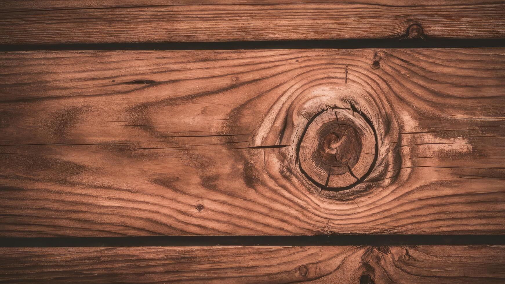Rustic wooden planks with natural grain, perfect for backgrounds and textures in design projects photo