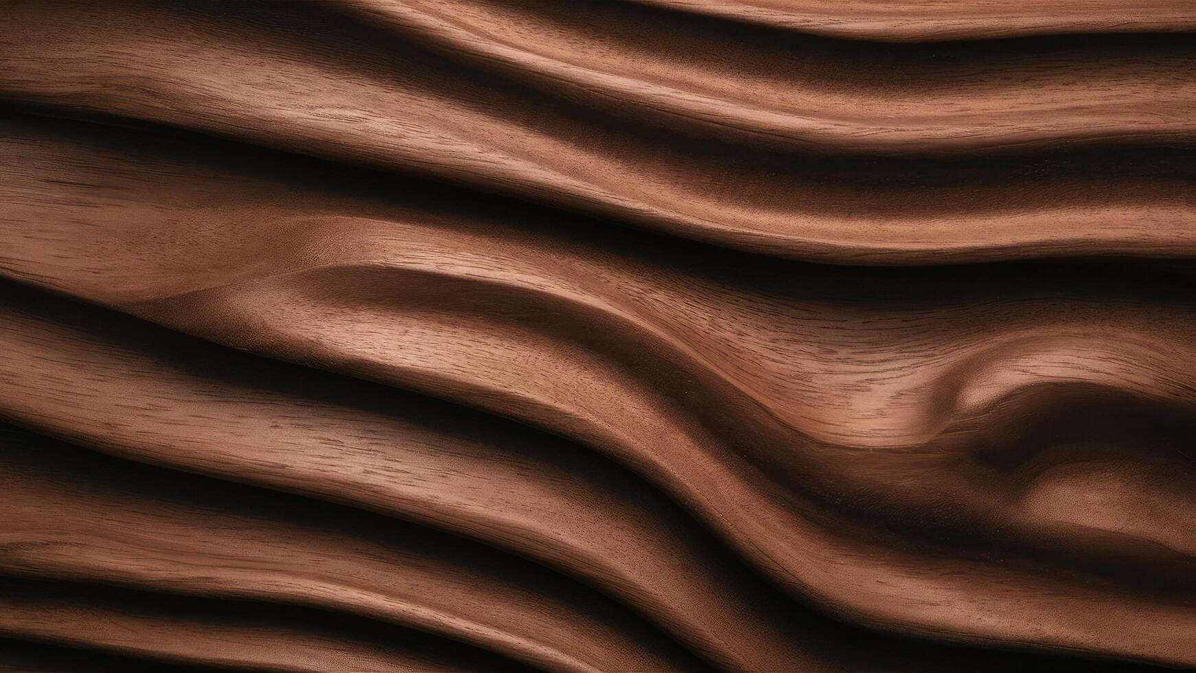 Close-up of a wooden surface with a distinctive knot and grain patterns, highlighting natural texture. photo