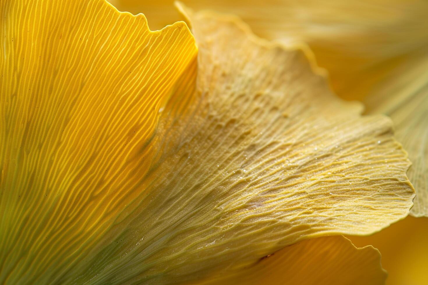 Delicate Veins on Ginkgo Leaf Background photo