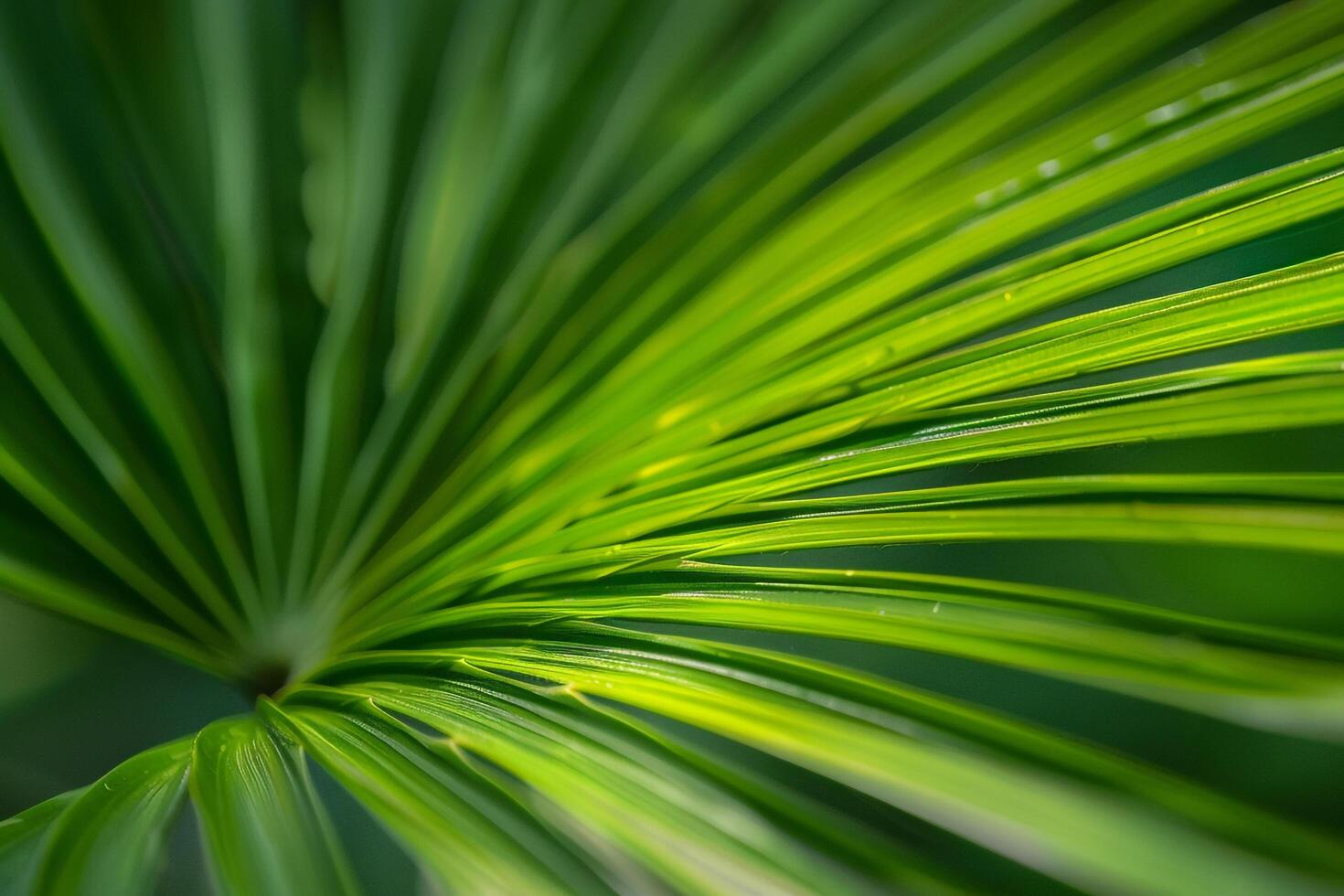 Nature of the Intricate Patterns on Palm Leaf Background photo