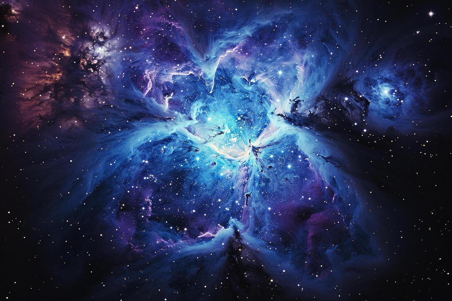 Cosmic Deep Space Crab Nebulwith Remnants of SupernovExplosion Background photo