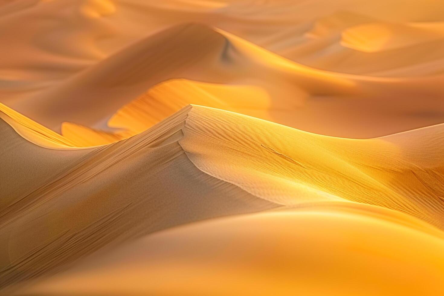 Patterns Created by Wind Blown Sand Dunes in Desert Landscape nature background photo