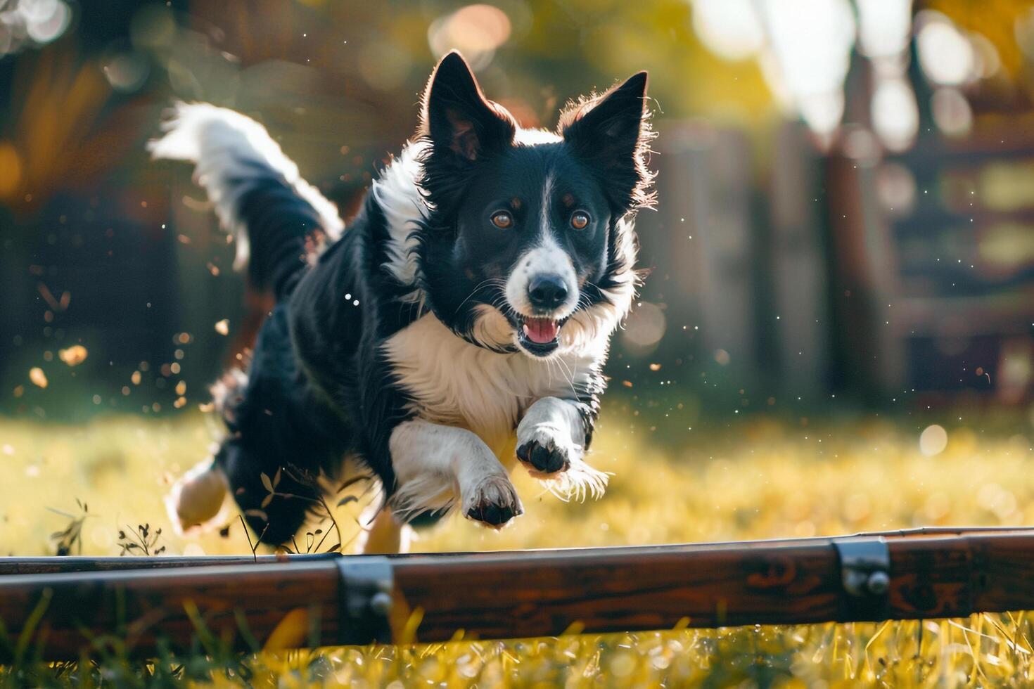 Dog Agility Background photo