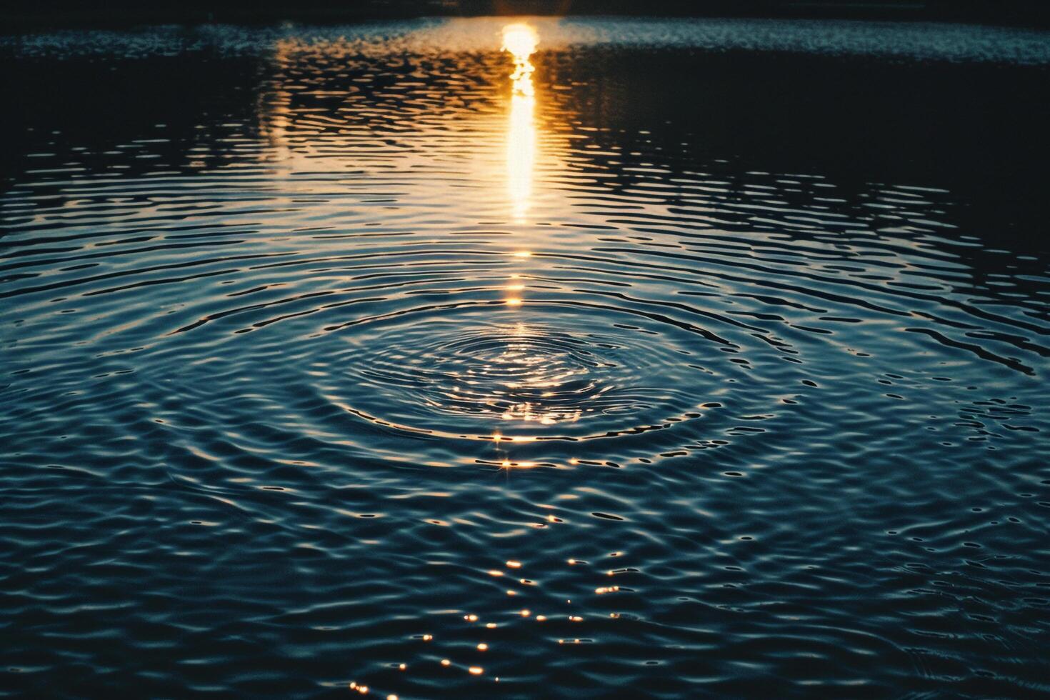 Seascape Sunlight Casting Intricate Patterns on the Rippling Surface of Lake nature background photo