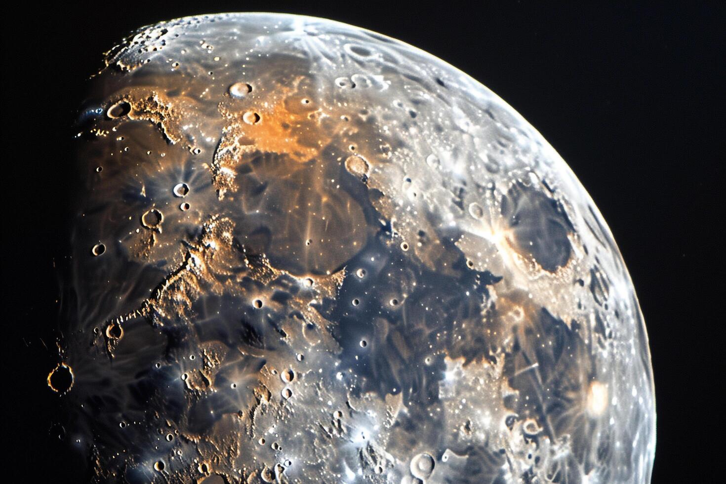 Ganymede Largest Moon of Jupiter Cratered Surface and Icy Plains s Background and Nature photo