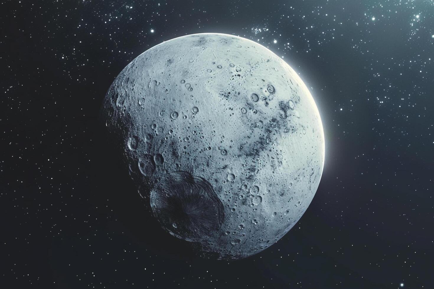 Icy Surface of Eris A Kuiper Belt Dwarf Planet Unveiled Background and Nature photo