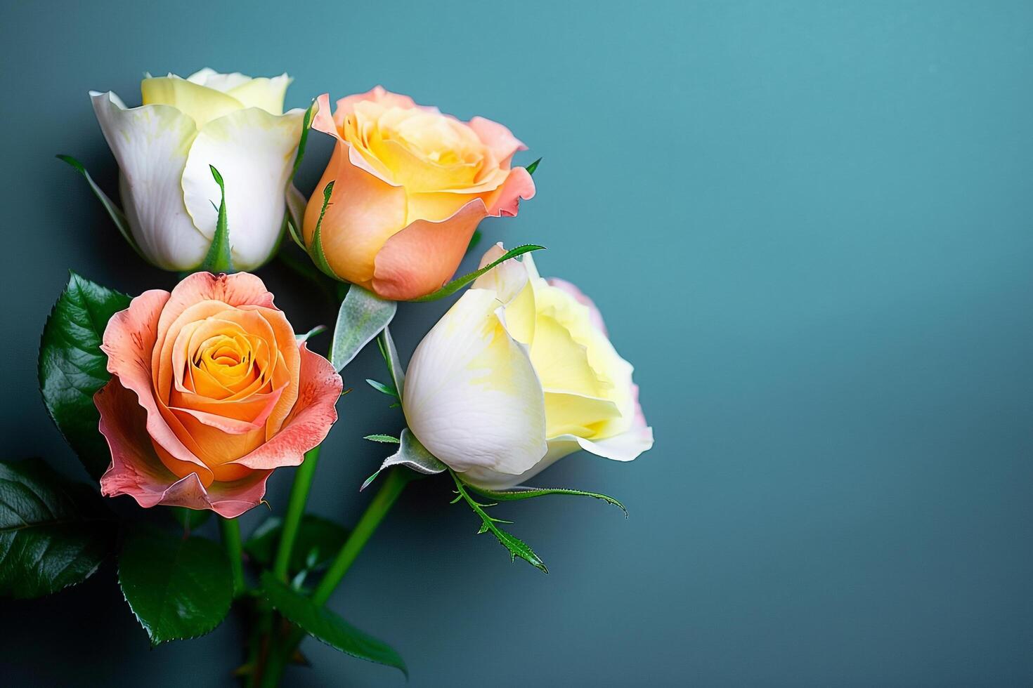 Rose Background of spring flowers nature background photo