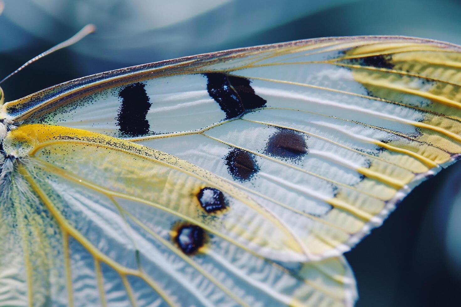 Artistic Patterns on Butterfly Wing Background Nature photo