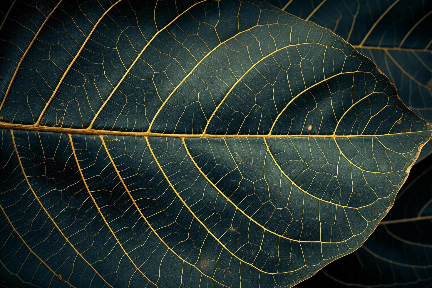 Red Leaf Veins Background Nature photo