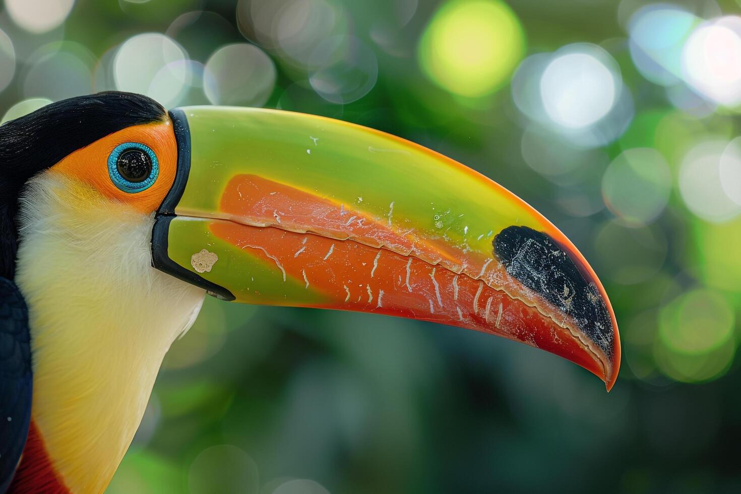 Nature Background of a Toucans Beak photo