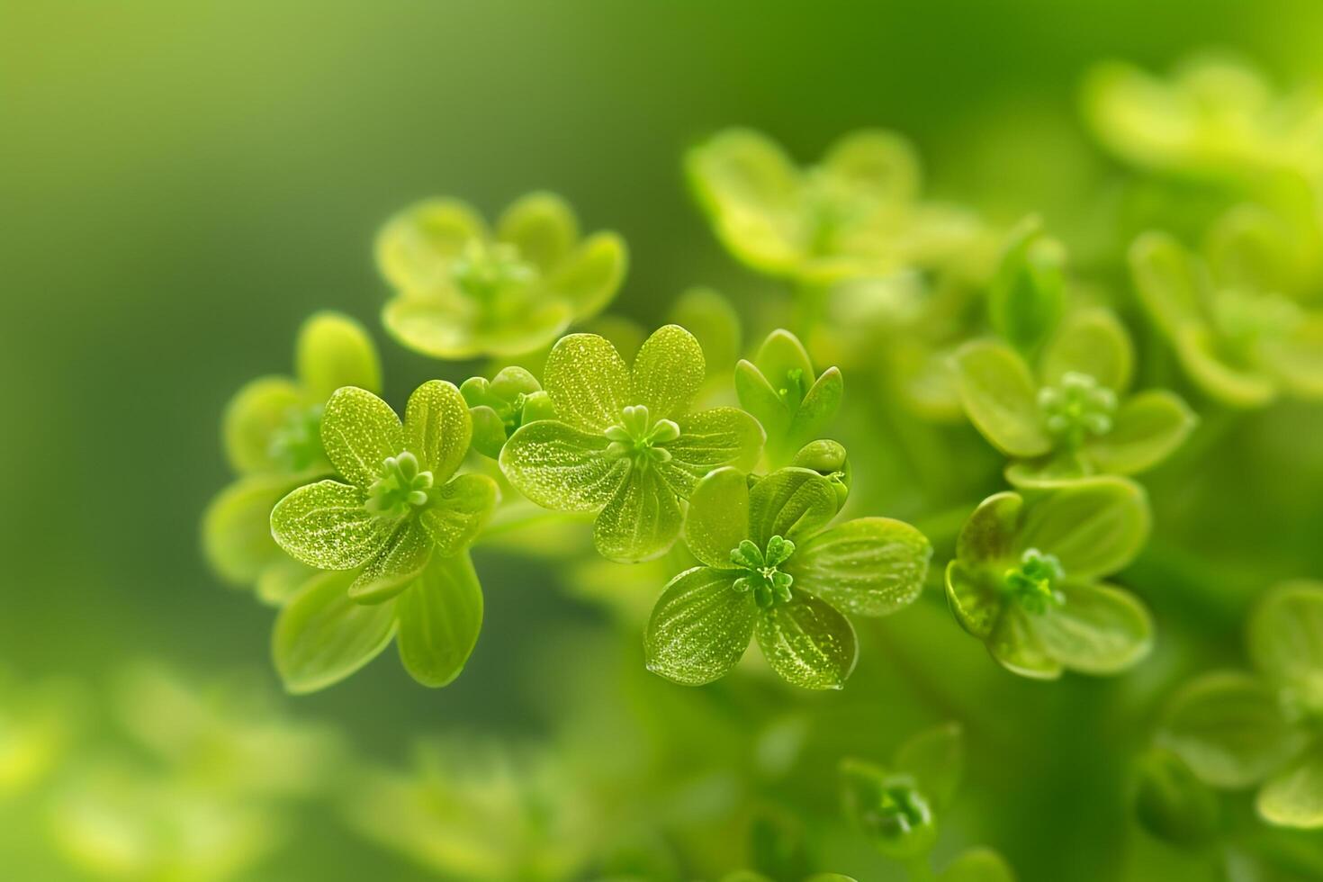 Zostera plants with a  natural background in a garden setting  Nature Background photo