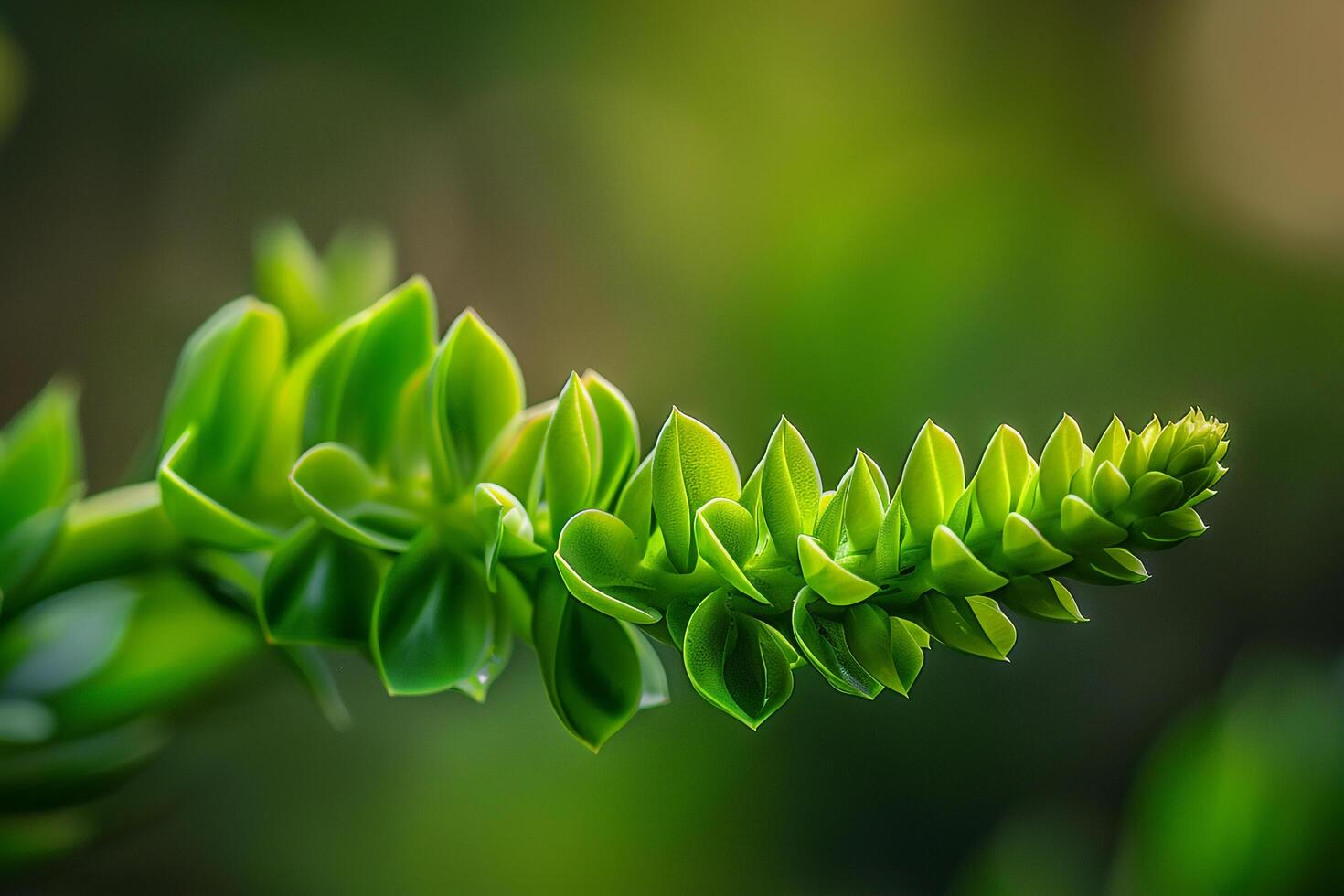 Zamia plants with a  natural background in a garden setting  Nature Background photo