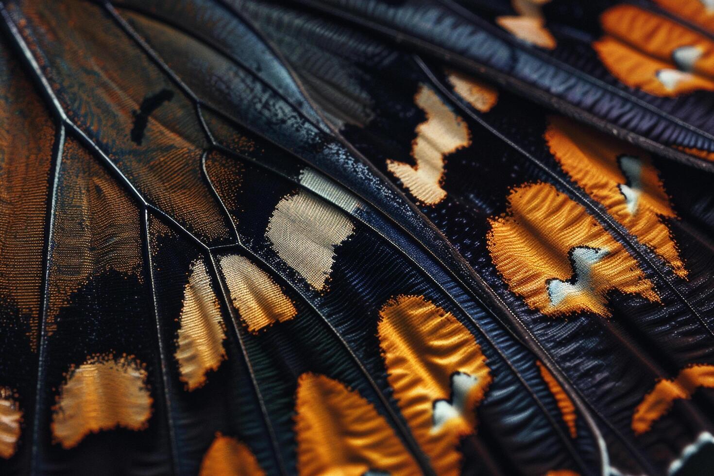 Butterfly Wings with Natural Patterns Nature Background and Insect Details photo