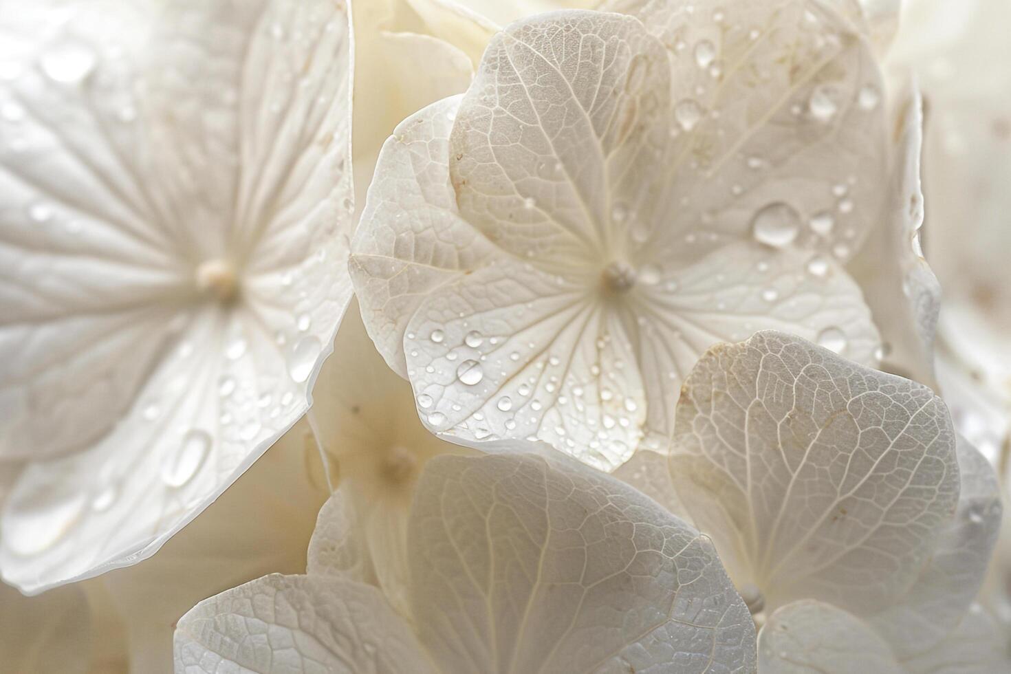 Nature Background of Translucent Petals of a White Flower Background Nature photo