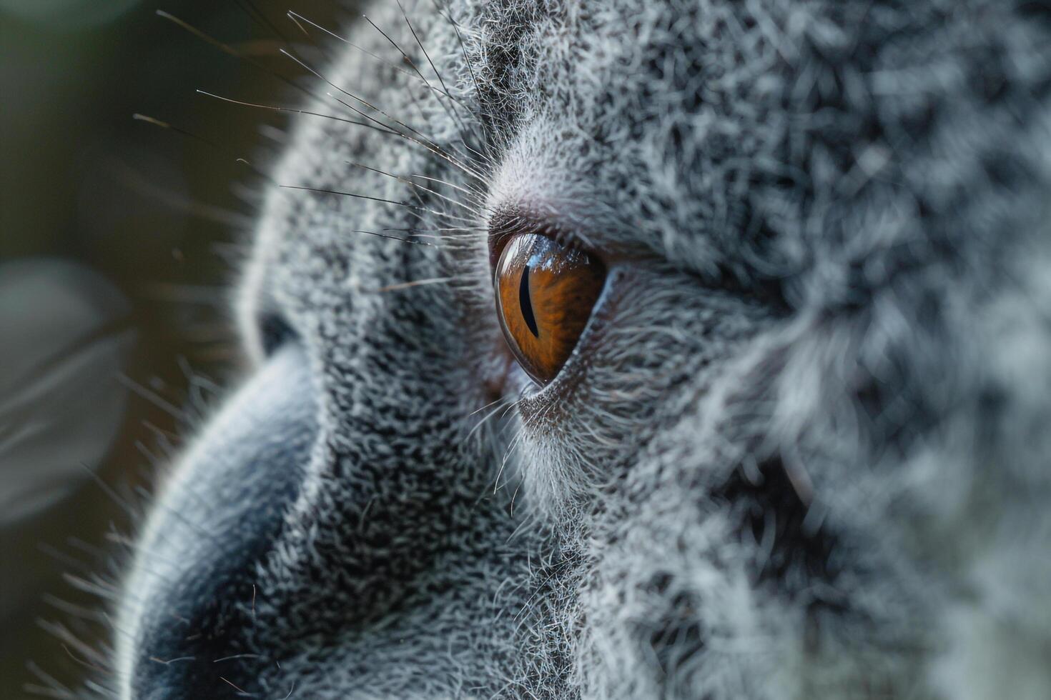 A Nature Background of a Koalas Eye with Soft Fur and a Gentle Contemplative Gaze photo