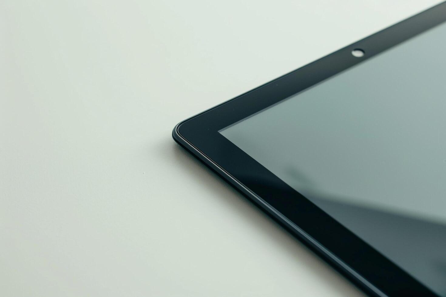 Tablet Screen Mockup Featuring  and  Design on  Background photo