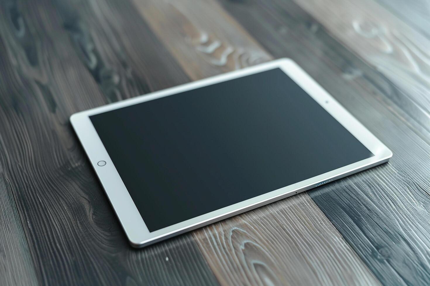 Tablet Screen Mockup with  Design on  Background photo