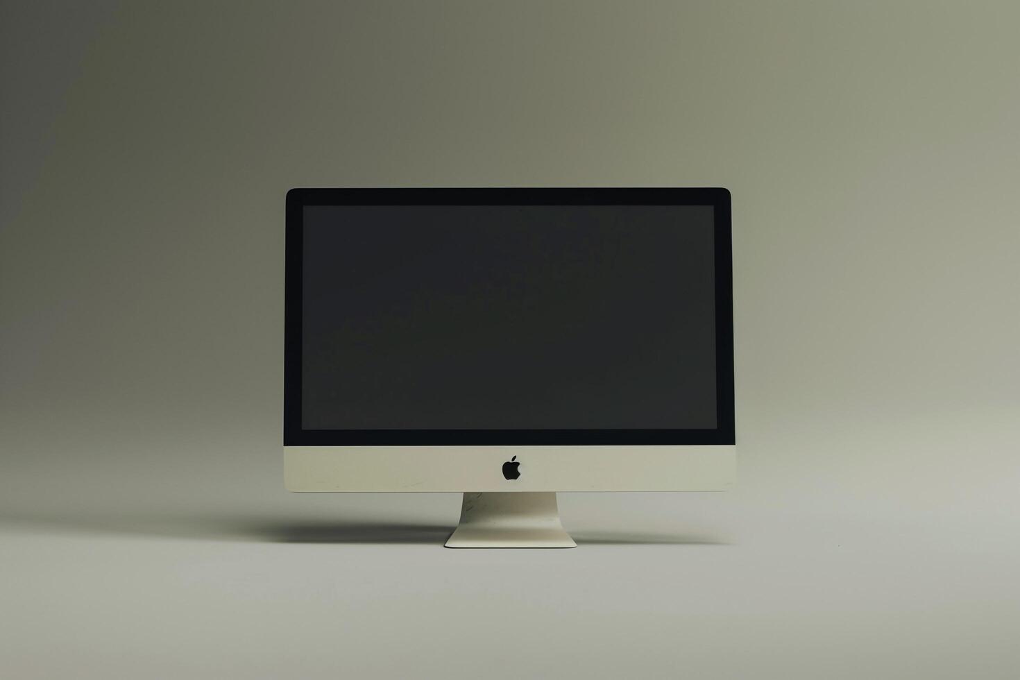 Desktop Computer Mockup Displaying ist Background photo