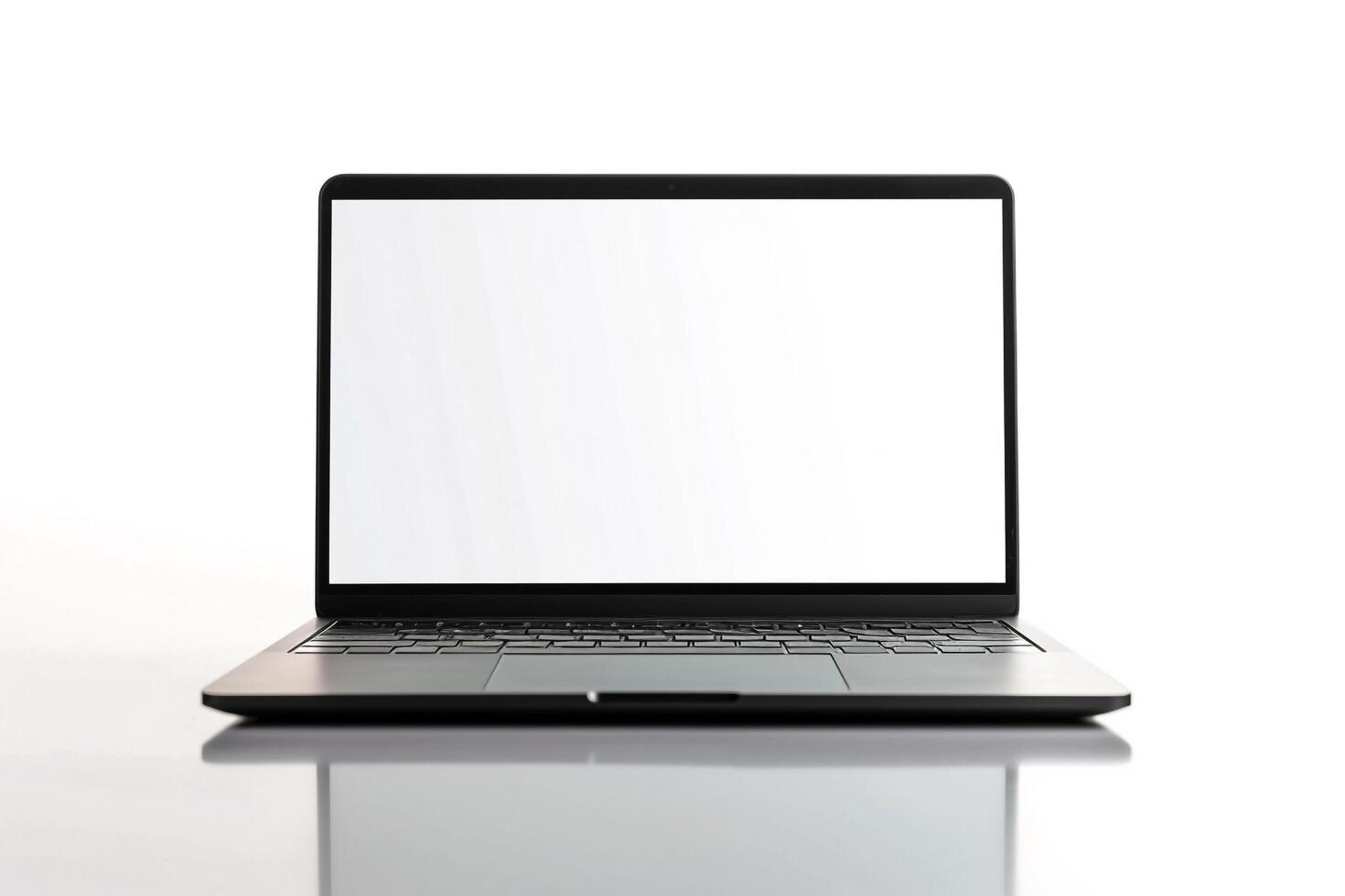 Laptop Mockup with   Background photo