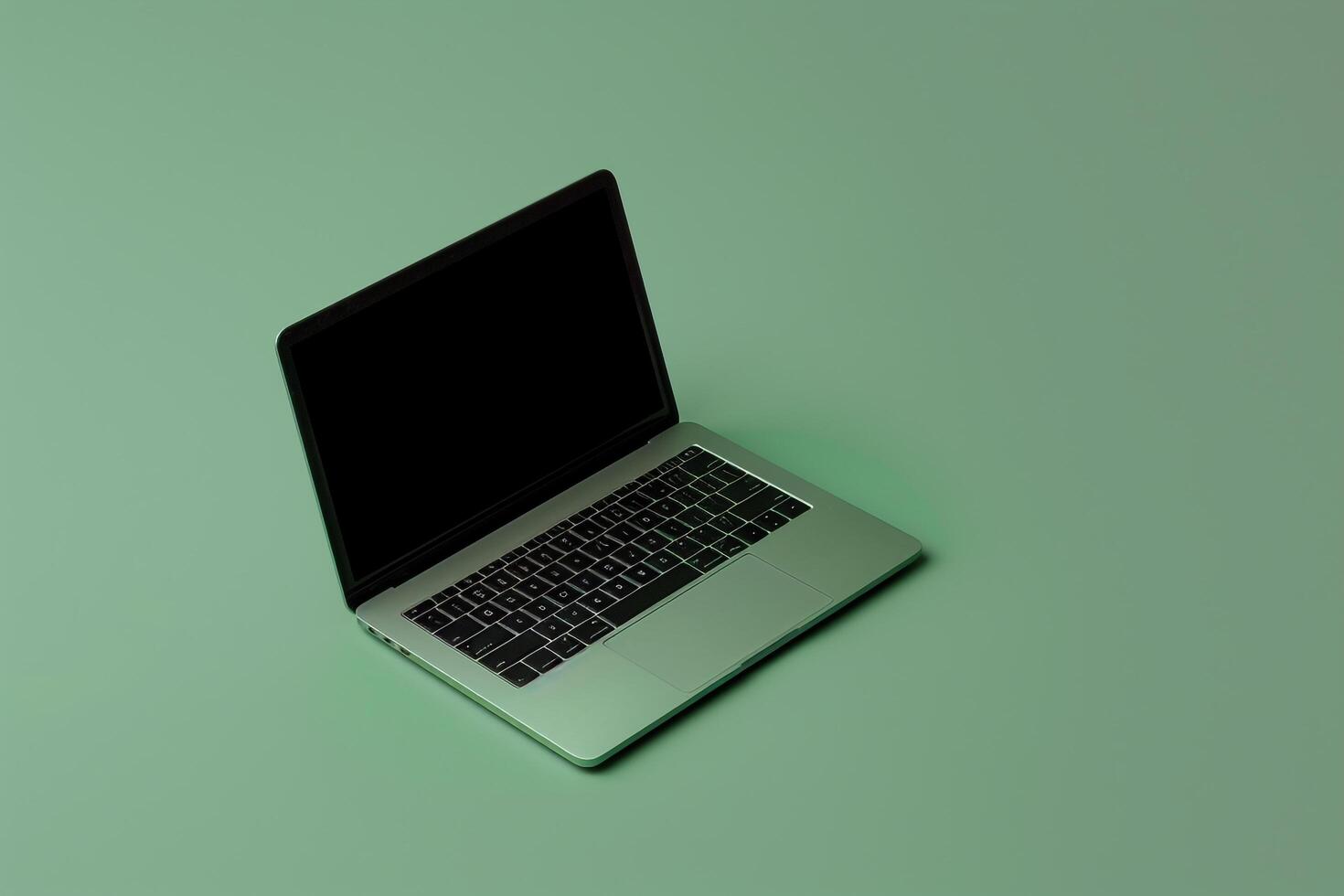 Tech Laptop Mockup Background photo