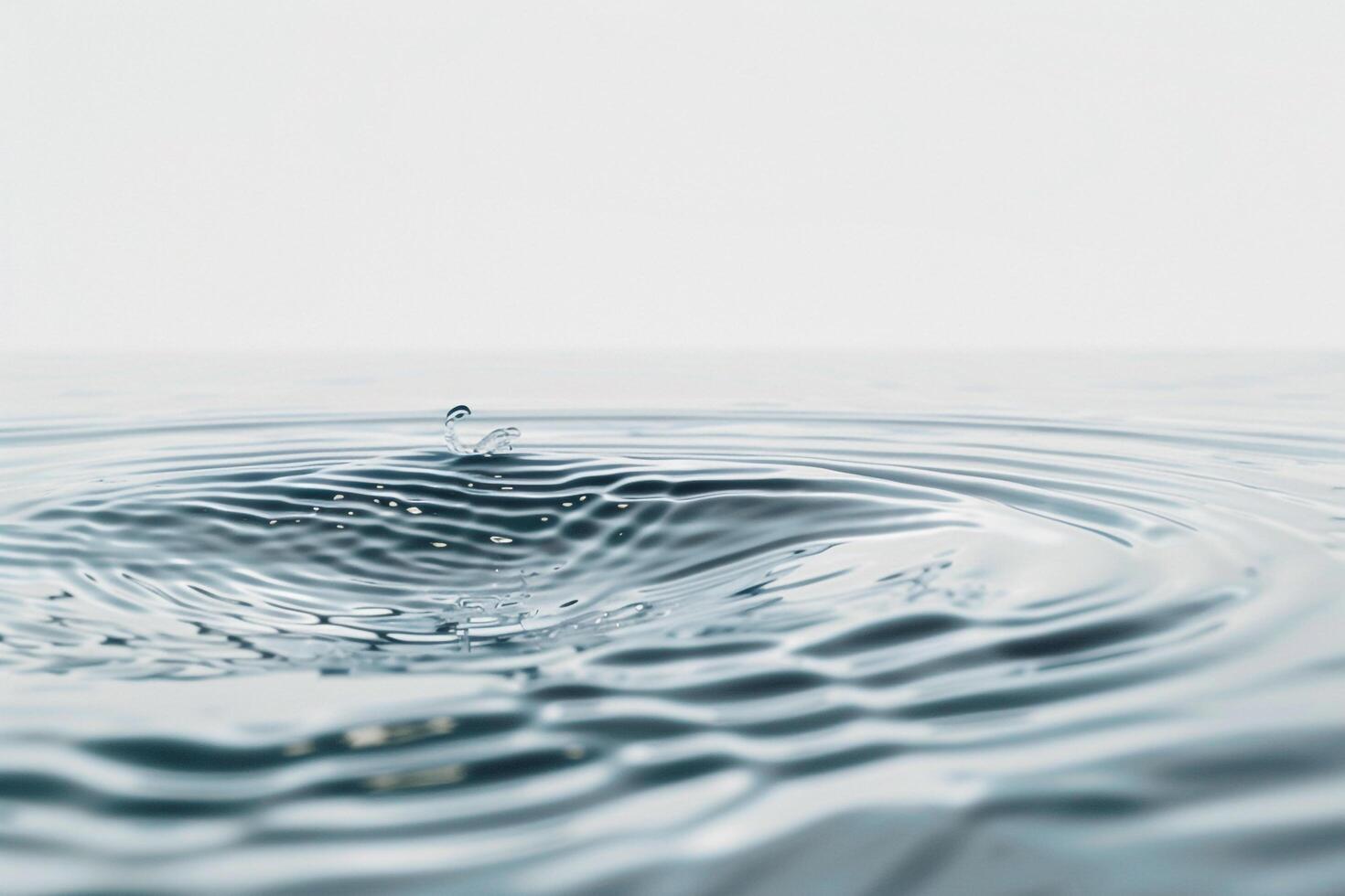 Patterns of Water Ripples on a Serene Background for Natural ry photo