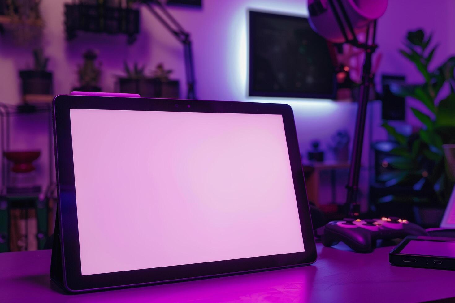 Gaming Tablet Mockup  Contemporary Design photo