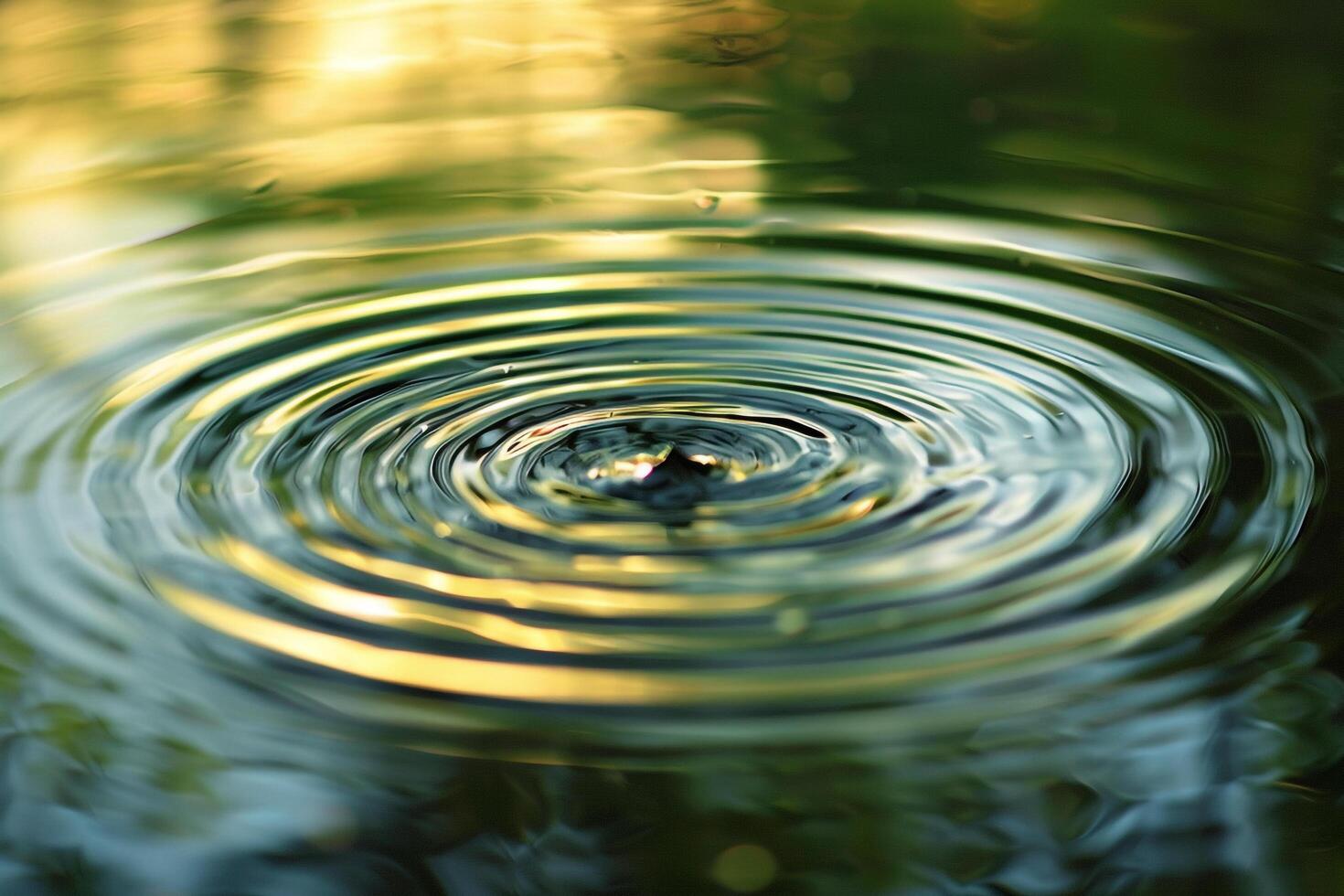 Patterns of Water Ripples on a Calm Pond Background photo
