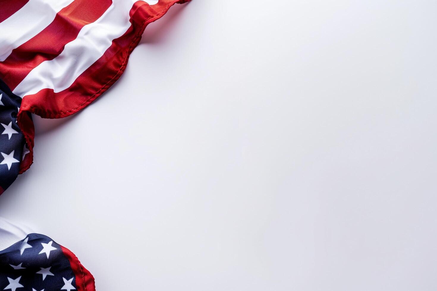 American Flag with ed Stars and Stripes Background photo
