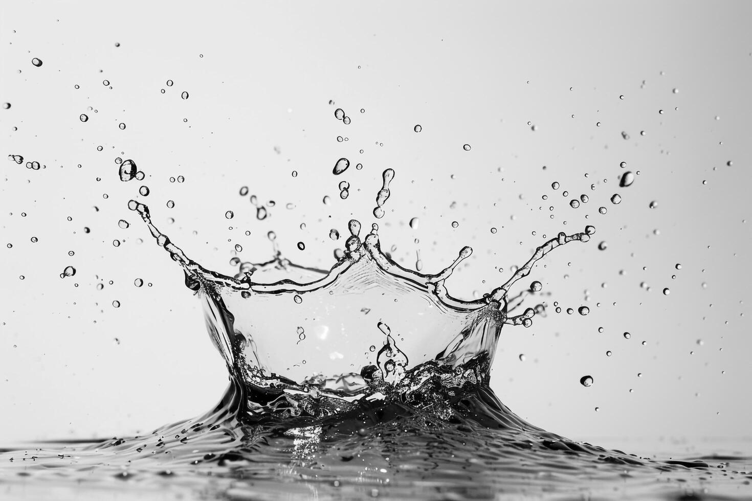 Fresh Water Splash Background photo