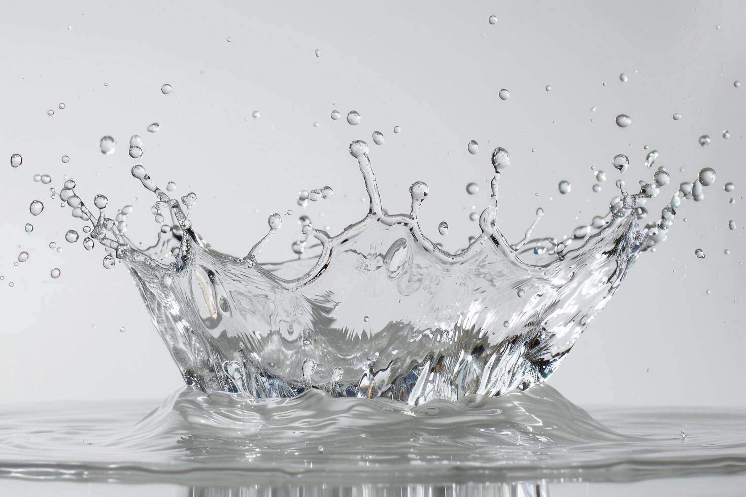 High Speed Water Splash Impact Background photo