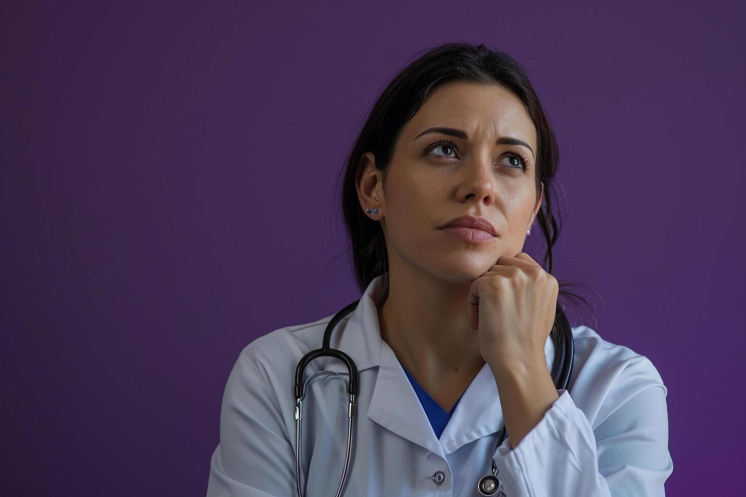 Female Doctor with Deep Medical Background for Healthcare photo