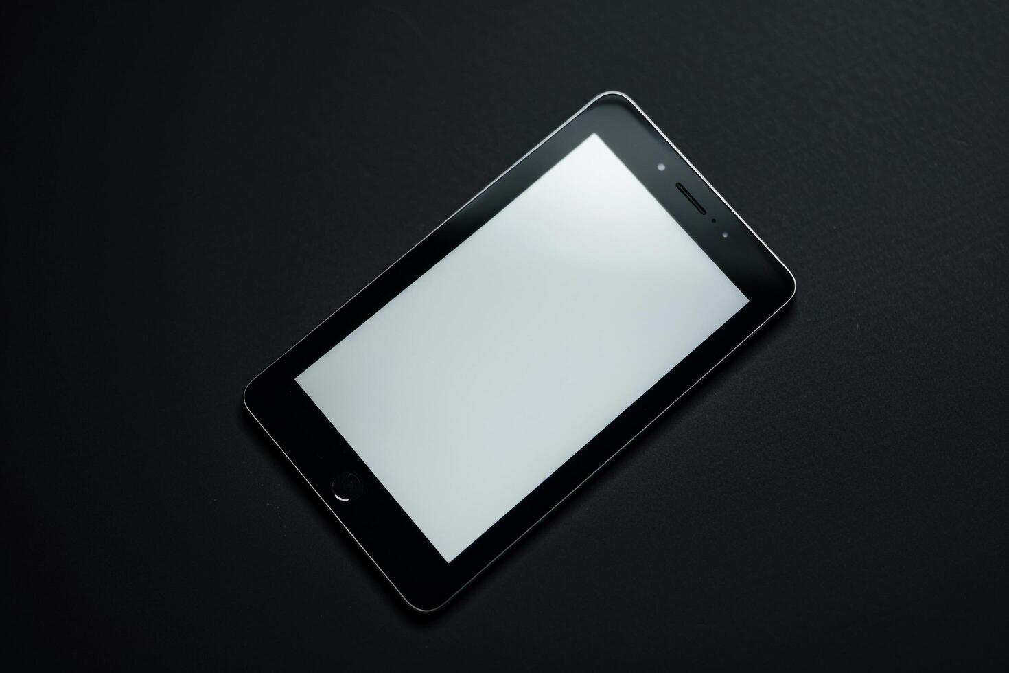 Tablet on Background for Efficient Tech Setup photo