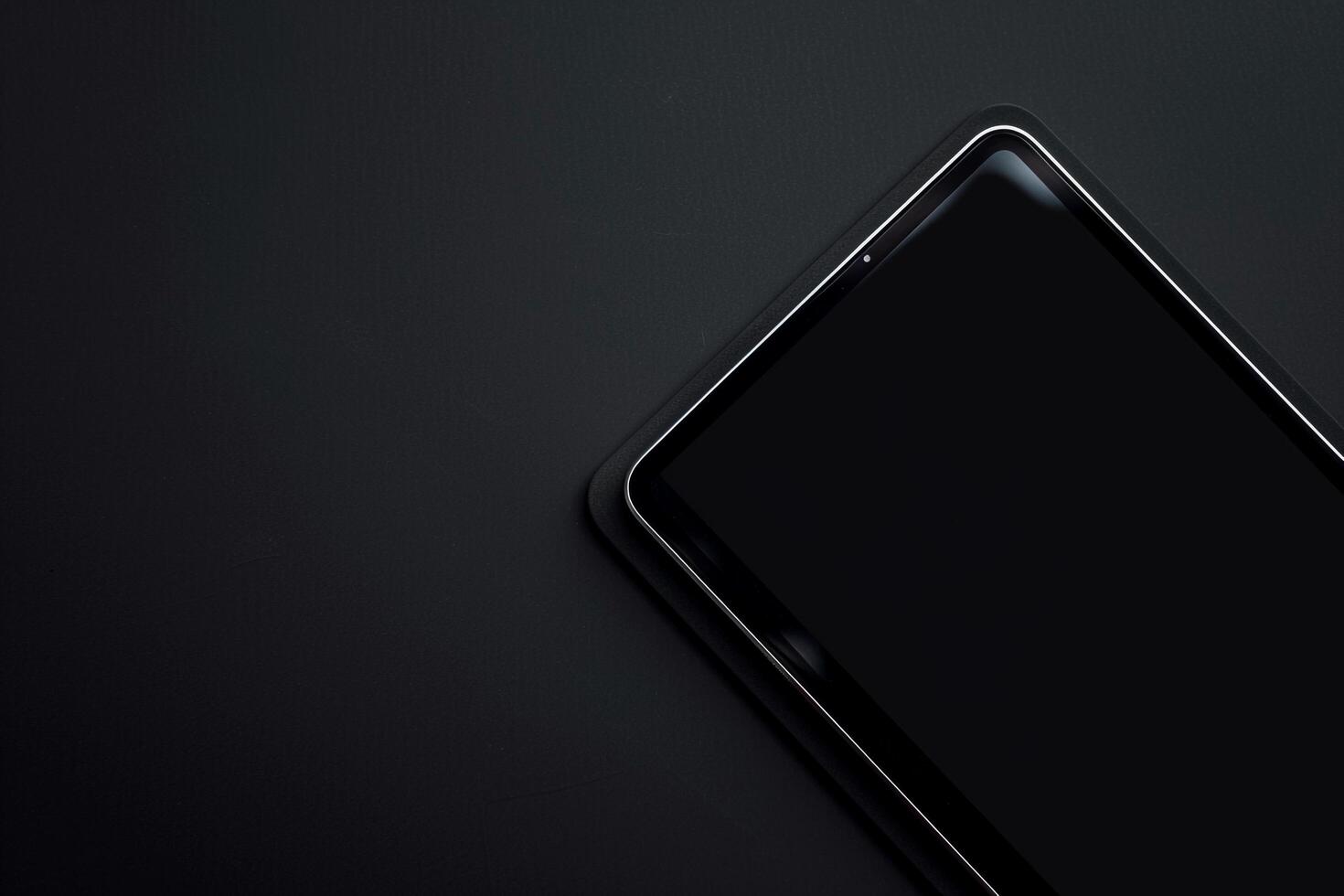 Tablet on Background for Cutting Edge Tech Use photo