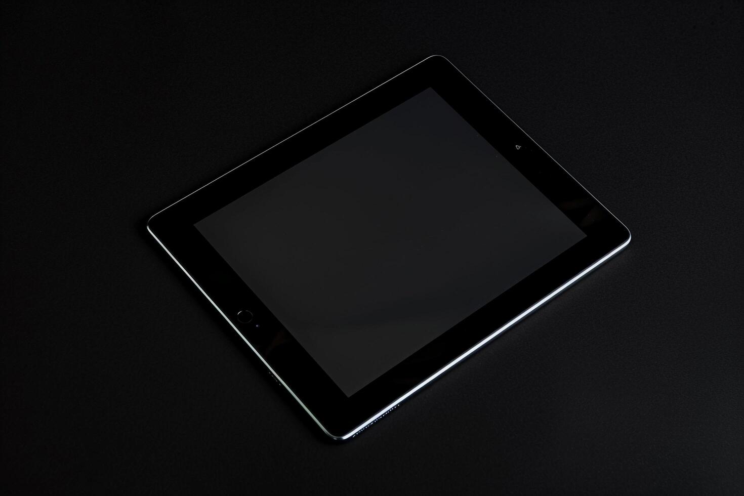 Tablet with a  Background Ideal for Digital Displays photo