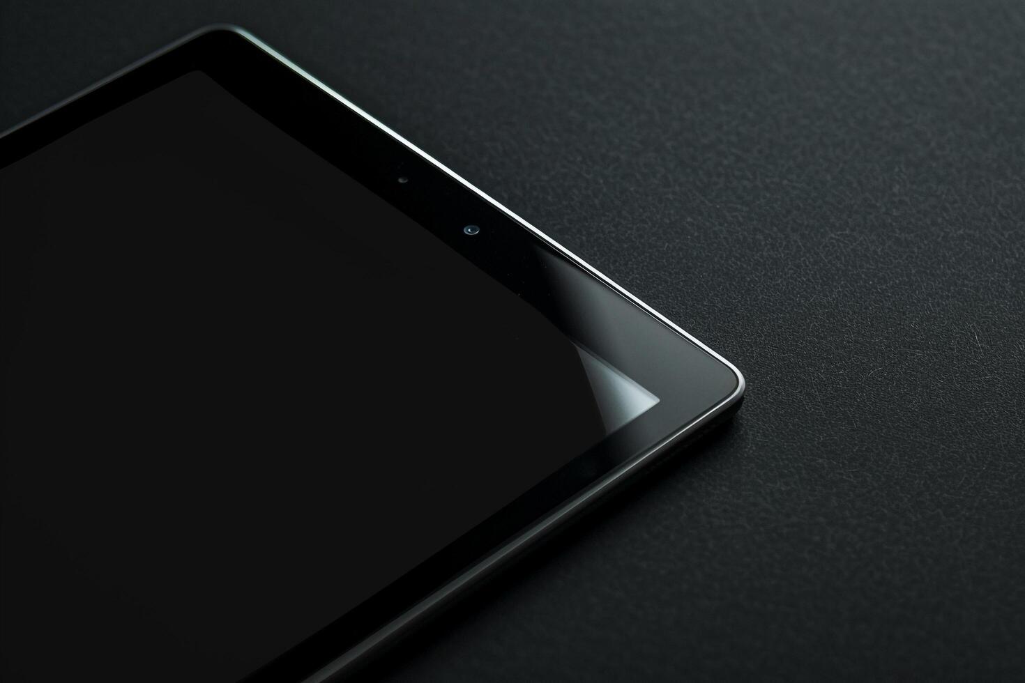 Tablet on a  Background for  Digital Interfaces photo