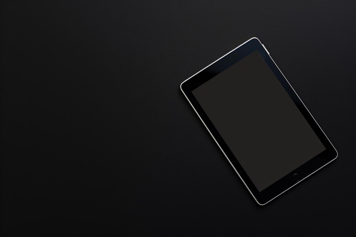 Tablet on a  Background for  Tech Applications photo